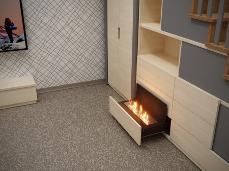 Выдвижной биокамин Good Fire Фаер Бокс 670 по цене 52 830 руб.