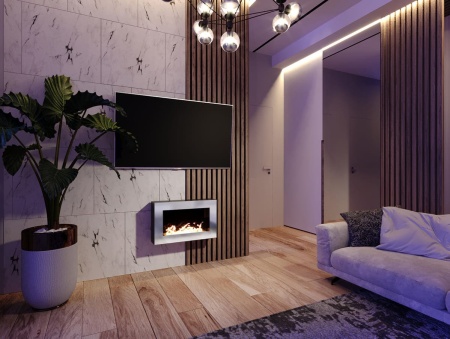 Биокамин "Русский огонь" Хай-тек 650N настенный по цене 24 800 руб.