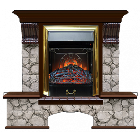 Бостон К Карелия (дуб)+Majestic Brass