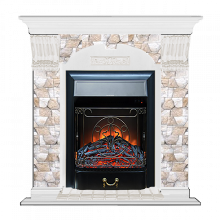 Арочный Арбат (белый)+Majestic Black Арочный Арбат (белый)+Majestic Black