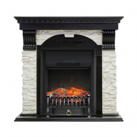 Dublin арочный сланец белый (венге)+Fobos FX Black