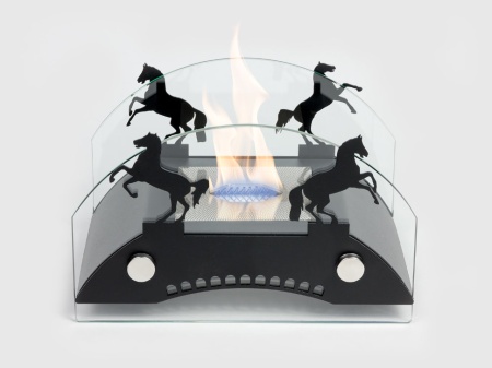 Настольный биокамин Lux Fire "Графский мост" S Чёрный по цене 14 641 руб.