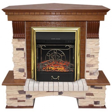 Pierre Luxe угловой сланец (дуб)+Majestic FX Brass