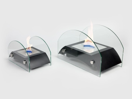 Настольный биокамин Lux Fire "Мост" M Чёрный по цене 12 030 руб.