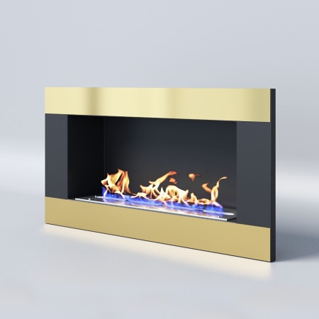 Биокамин "Русский огонь" Голд 800V встраиваемый с защитным стеклом по цене 35 350 руб.