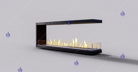 Встраиваемый торцевой сквозной очаг 600 SappFire по цене 37 950 руб.