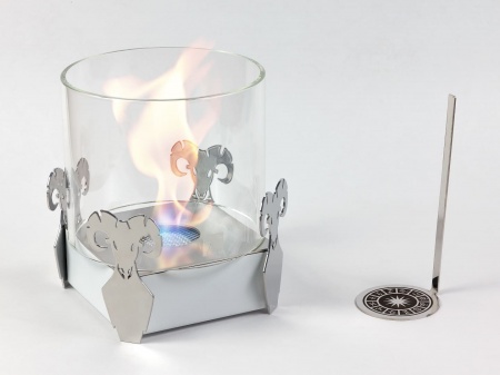 Настольный биокамин Lux Fire Зодиак "Овен" Белый Настольный биокамин Lux Fire Зодиак "Овен" Белый по цене 15 000 руб.