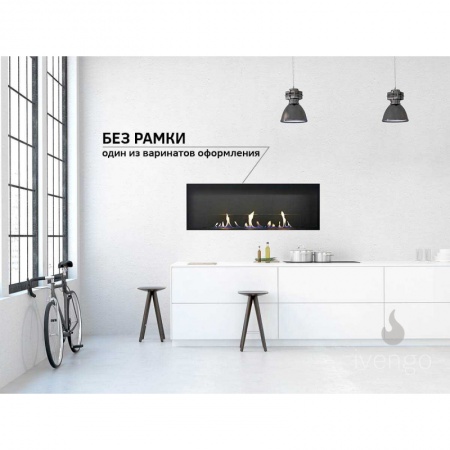 Биокамин IVENGO SLIM 2000х400 Биокамин IVENGO SLIM 2000х400 по цене 199 857 руб.